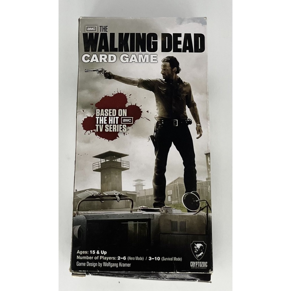 The Walking Dead Card Game Complete With Manual